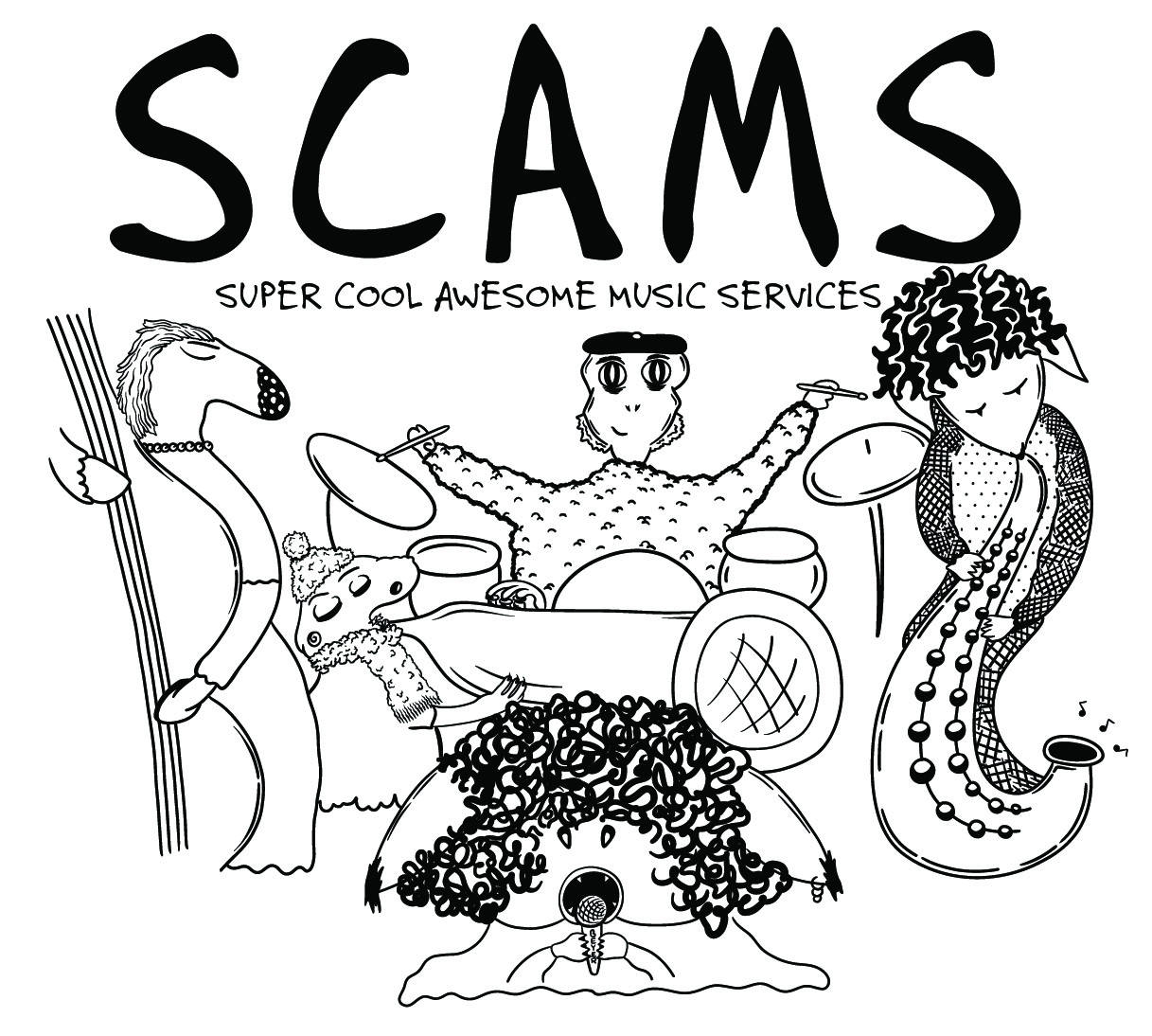 S.C.A.M.S. — Super Cool Awesome Music Services